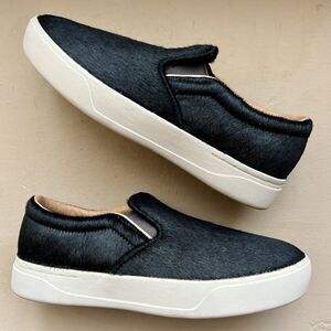 Saturdays New York City VASS Black & White Slip On Sneaker‎ Shoes Midnight Men 7